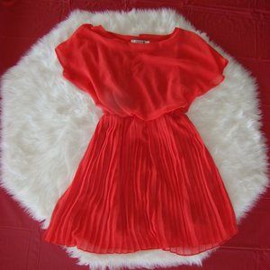 cute orange summer, casual business dress